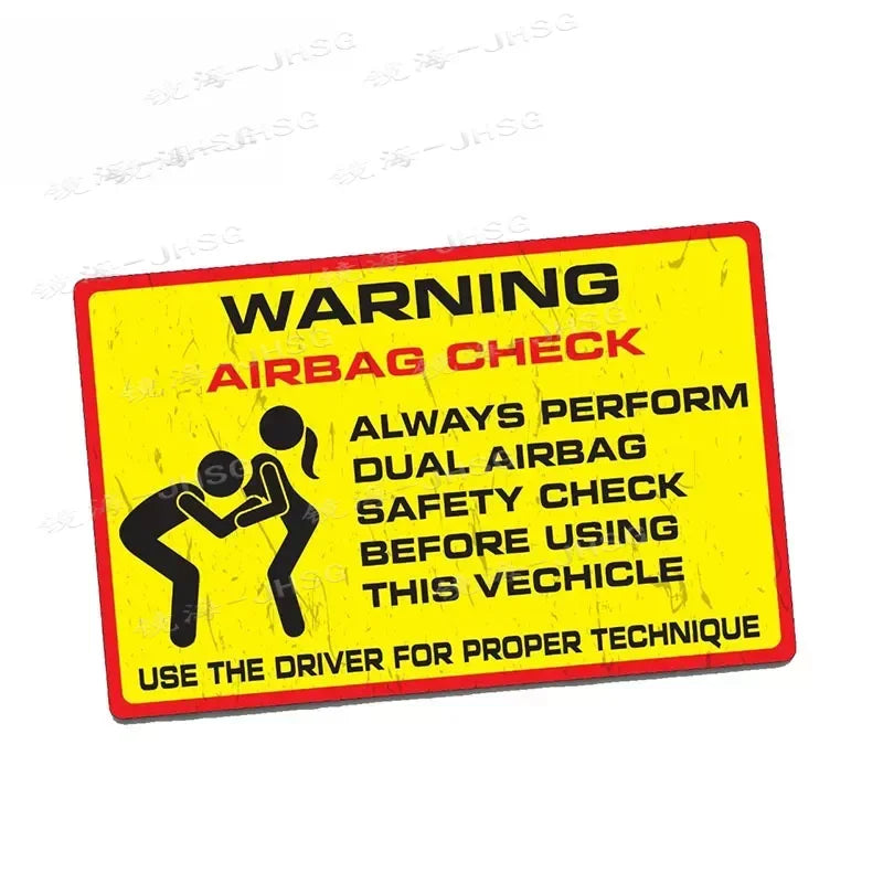 Fun BOOBS CHECK Car Stickers Suitable for 4X4 Off-Road Waterproof PVC Stickers on Cars and Trucks External Accessories of Cars