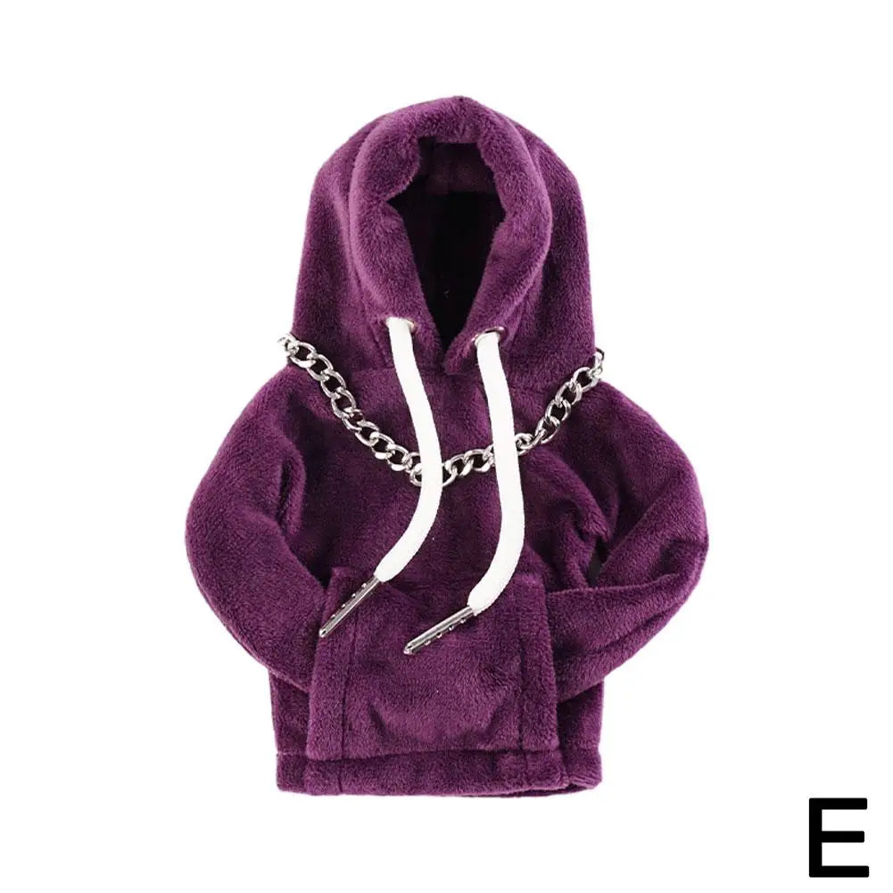 Car Center Console Gear Shift Knob Cover Hoodie Sweatshirt Interior Styling Handle Clothes Auto Manual Decorative Decoratio B2O7