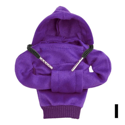 Car Center Console Gear Shift Knob Cover Hoodie Sweatshirt Interior Styling Handle Clothes Auto Manual Decorative Decoratio B2O7